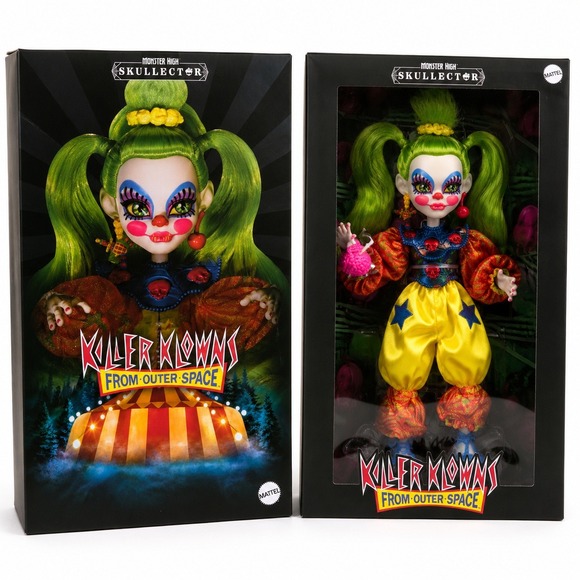 Mattel Other - Mattel Monster High Skullector Killer Klowns Shorty Doll Collectible Limited Ed